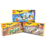 Lego The Batman Movie group (1) 70911 The Penguin - Arctic Roller (2) 70903 The Riddler- Riddler ...