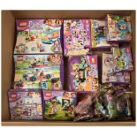 Lego Friends Group to include 41333 Olivia's Mission Vehicle; 41310 Heartlake Gift Delivery plus ...