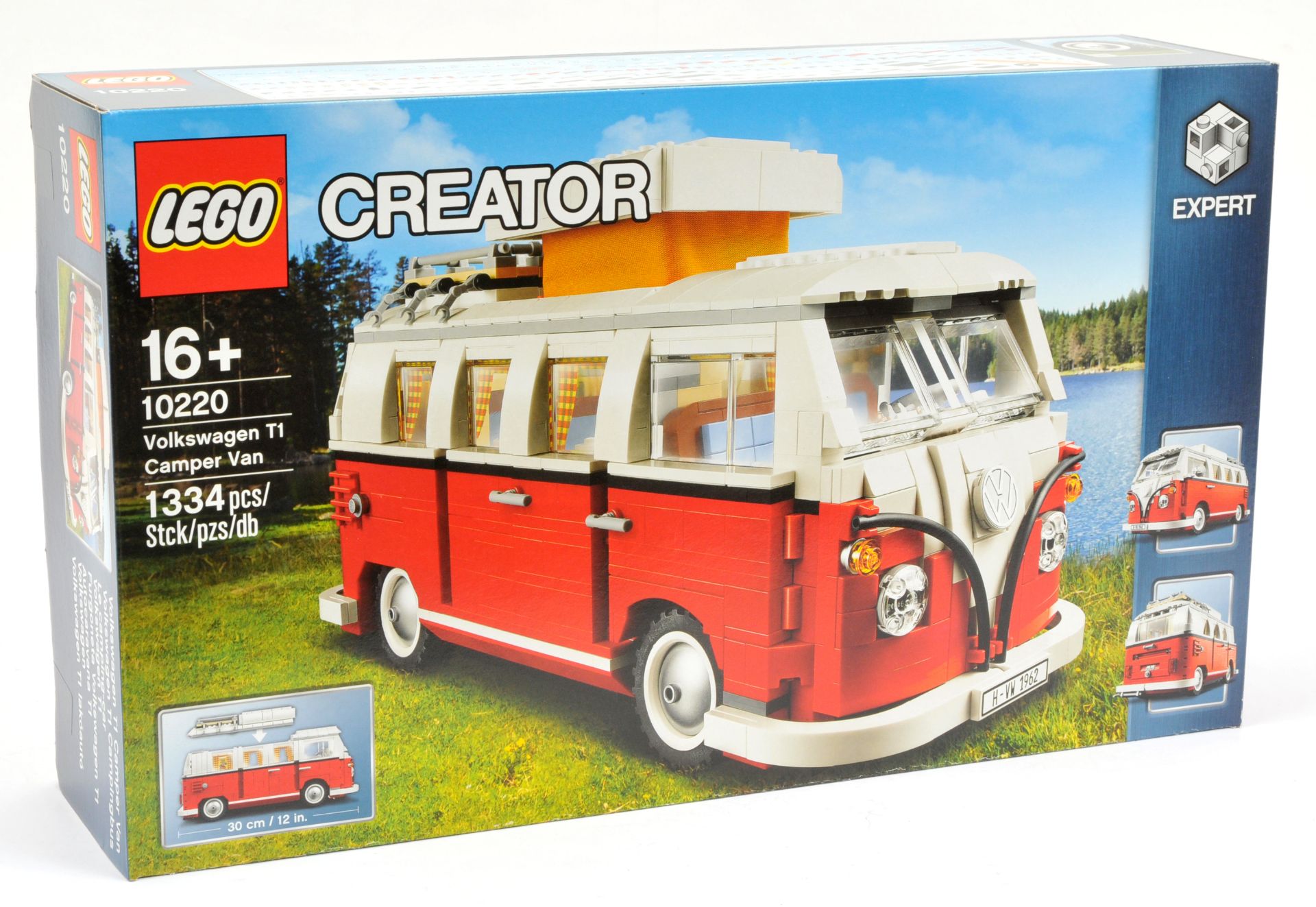 Lego Creator 10220 VW Volkswagen T1 Camper Van set, within Near Mint sealed packaging.