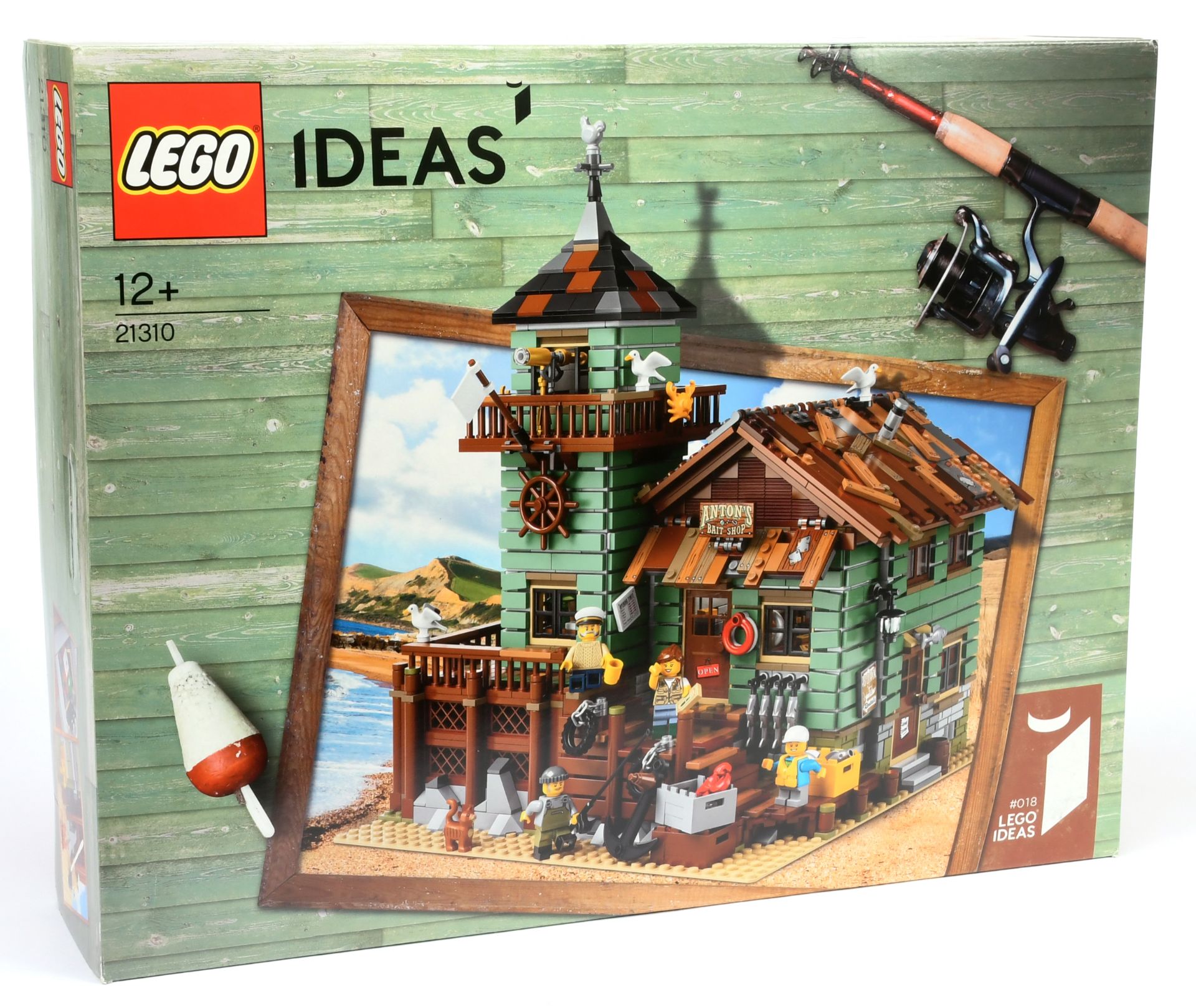 Lego Ideas 21310  #018 Old Fishing Store, within Excellent Plus sealed packaging (minor creases).