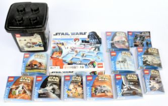 Lego Star Wars related sets x 13 includes 3866 Battle of Hoth, 4492 Mini Building Set - Star Dest...