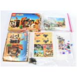 Lego Western 6755 Sheriff's Lock-Up- loose pieces in bags with instruction book, Good Plus to Exc...