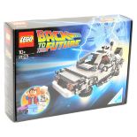 Lego Cuusoo 21103 Back to the Future DeLorean Time Machine Car (set has parts to make 3 different...