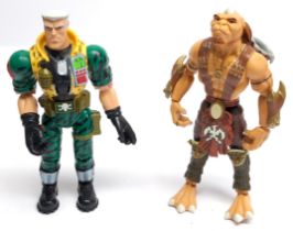 Hasbro Small Soldiers pair, 12 inch loose action figures (1) Archer - Gorgonite Leader, (2) Major...