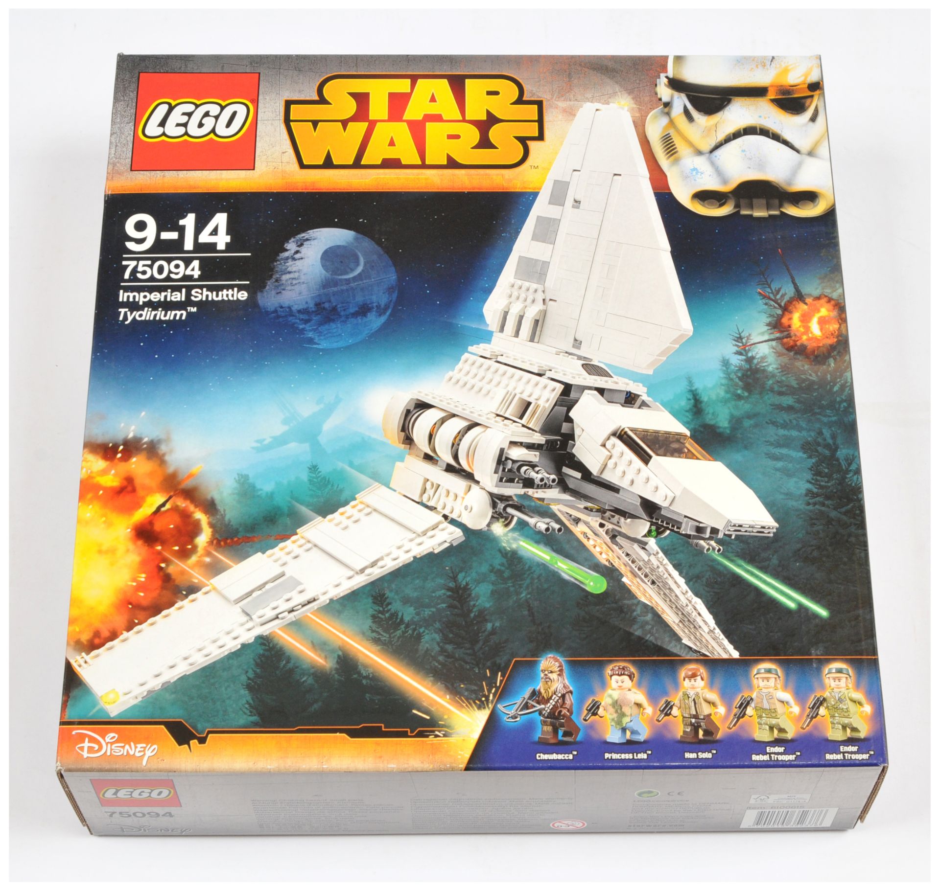Lego Star Wars 75094 Imperial Shuttle Tydirium, within Near Mint Sealed packaging.