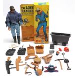 Marx Toys vintage 7400 The Lone Ranger Rides Again! The Lone Ranger 8" figure - Fair Plus to Good...