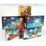 Lego festive sets x 5 includes 40222 - 24 in 1 Build-up, 40253 - 24 in 1 Build-up, 40564 Winter E...