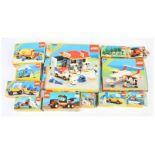 Lego Legoland Classic Town group (1) 6378 Service Station (2) 6356 Med-Star Rescue Plane (3) 6693...