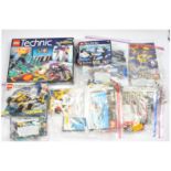 Lego Technic group to include 8266 Competition; 6240;, 8216 in boxes plus a number of bagged sets...