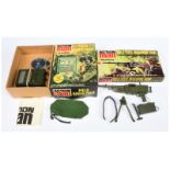 Palitoy Action Man vintage Field Radio Pack, not tested and not checked for completeness - Good P...