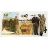 Dragon / 21st Century Toys (or similar), a mixed group of 1/6th scale figures, spare heads and ac...