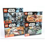 Lego Star Wars Group (1) 75183 Darth Vader Transformation (2) 75182 Republic Fighter Tank (3) 751...