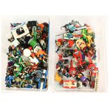 Lego mixed unboxed Quantity of Built models & Minifigures including Super Heroes; The Hulk, Ninja...