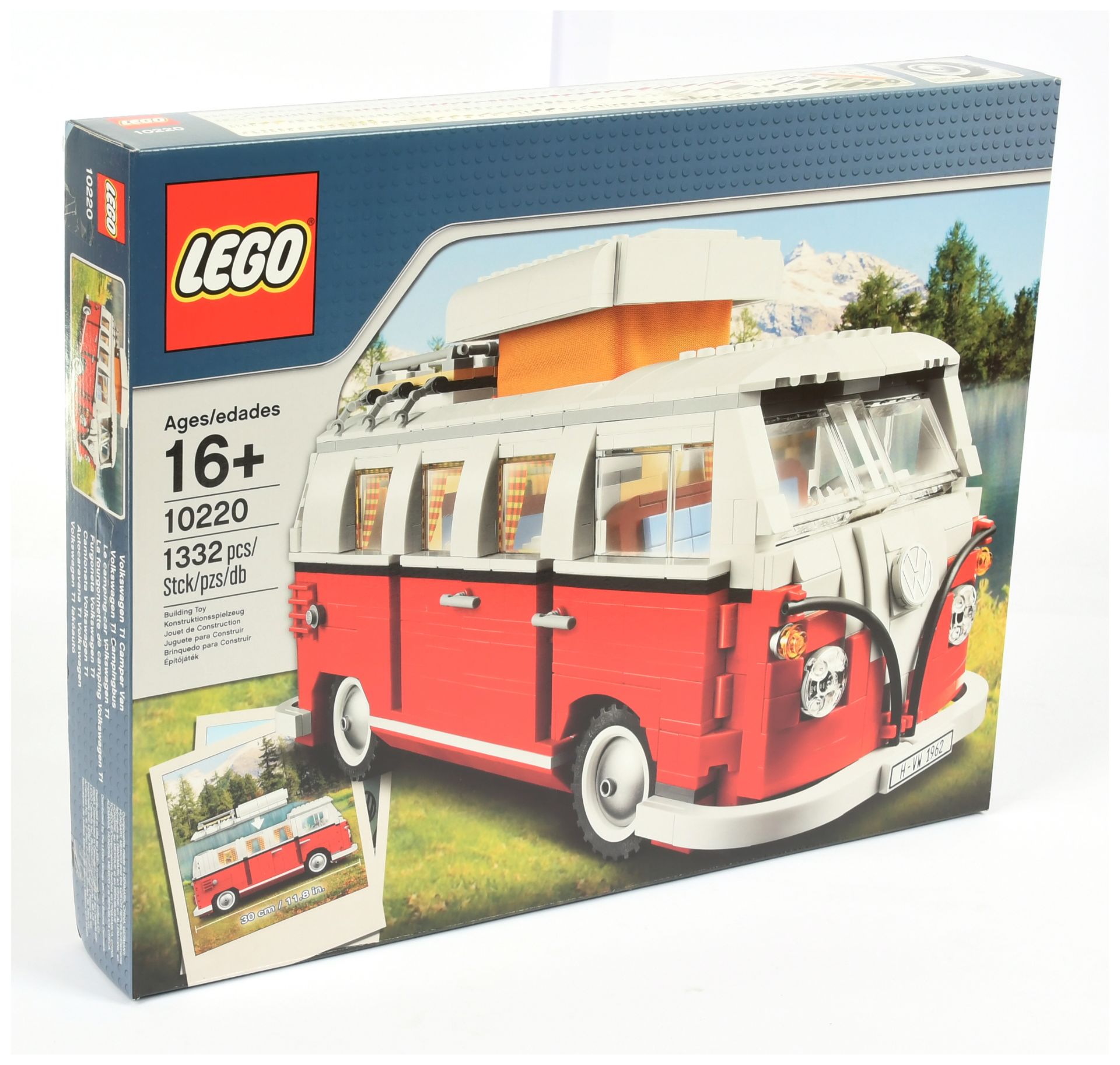 Lego Creator 10220 Volkswagen VW T1 Camper Van, within Near Mint Sealed Packaging.