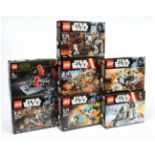 Lego Star Wars Group to include 75164 Rebel Trooper Battle Pack; 75167 Bounty Hunter Speeder Bike...