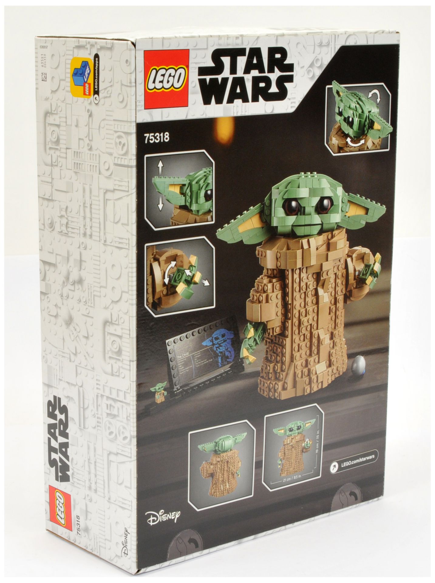 Lego Star Wars 75318 Mandalorian The Child, within Excellent Plus sealed packaging. (the packagin... - Image 2 of 2