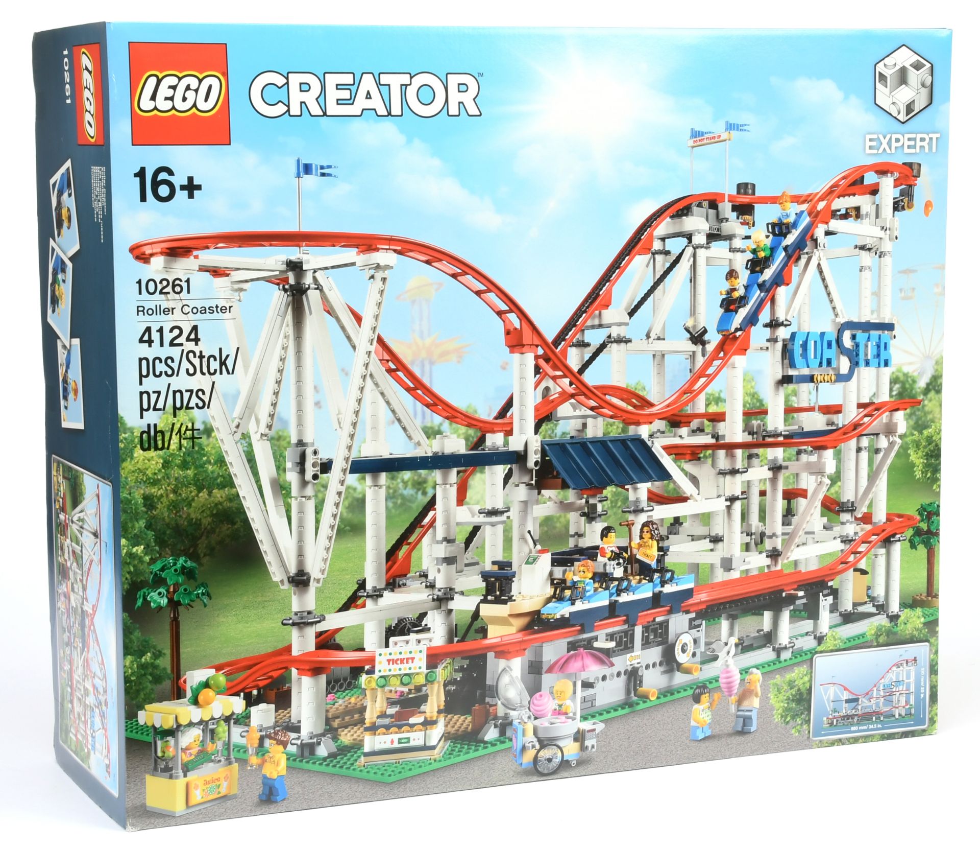 Lego 10261 Creator - Roller Coaster, within Near Mint sealed box.