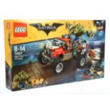 Lego 70915 The Batman Movie - Killer Croc Tail-Gator, within Near Mint sealed packaging.