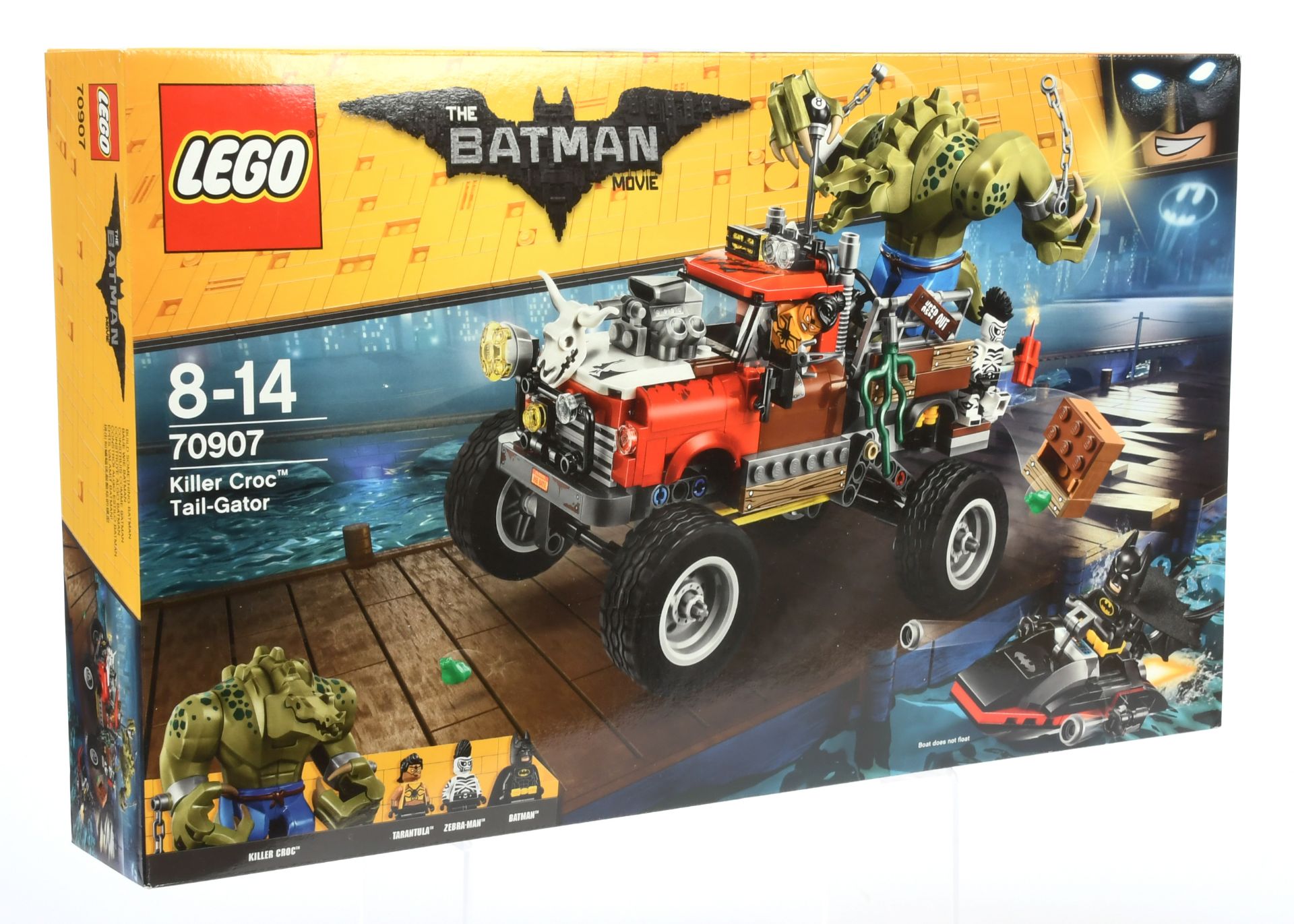 Lego 70915 The Batman Movie - Killer Croc Tail-Gator, within Near Mint sealed packaging.
