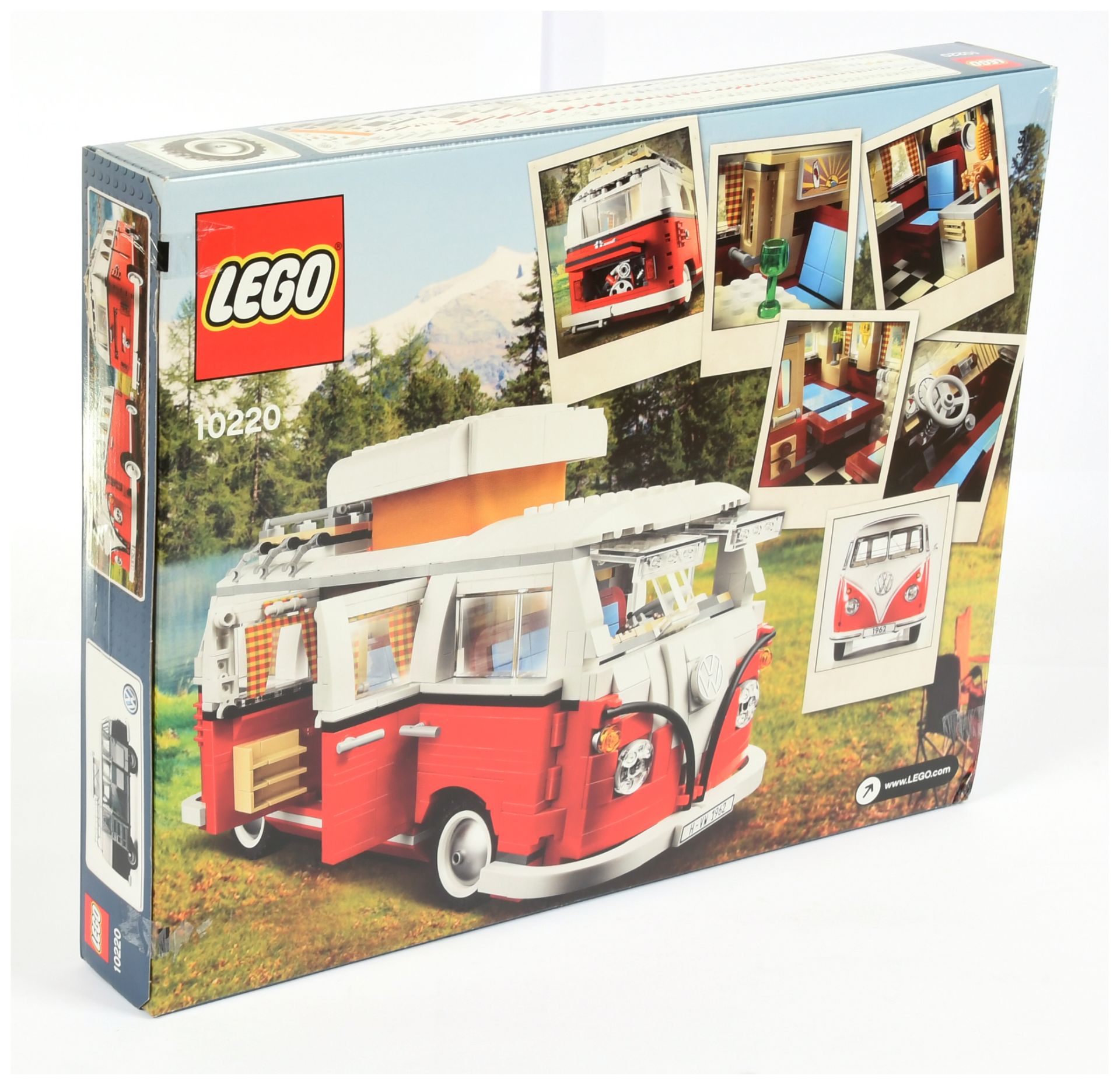 Lego Creator 10220 Volkswagen VW T1 Camper Van, within Near Mint Sealed Packaging. - Bild 2 aus 2