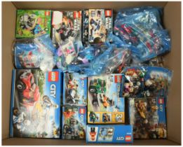 Lego City  Group to include some boxed sets - 60137 Tow Truck Trouble; 60100; 60184 plus others, ...