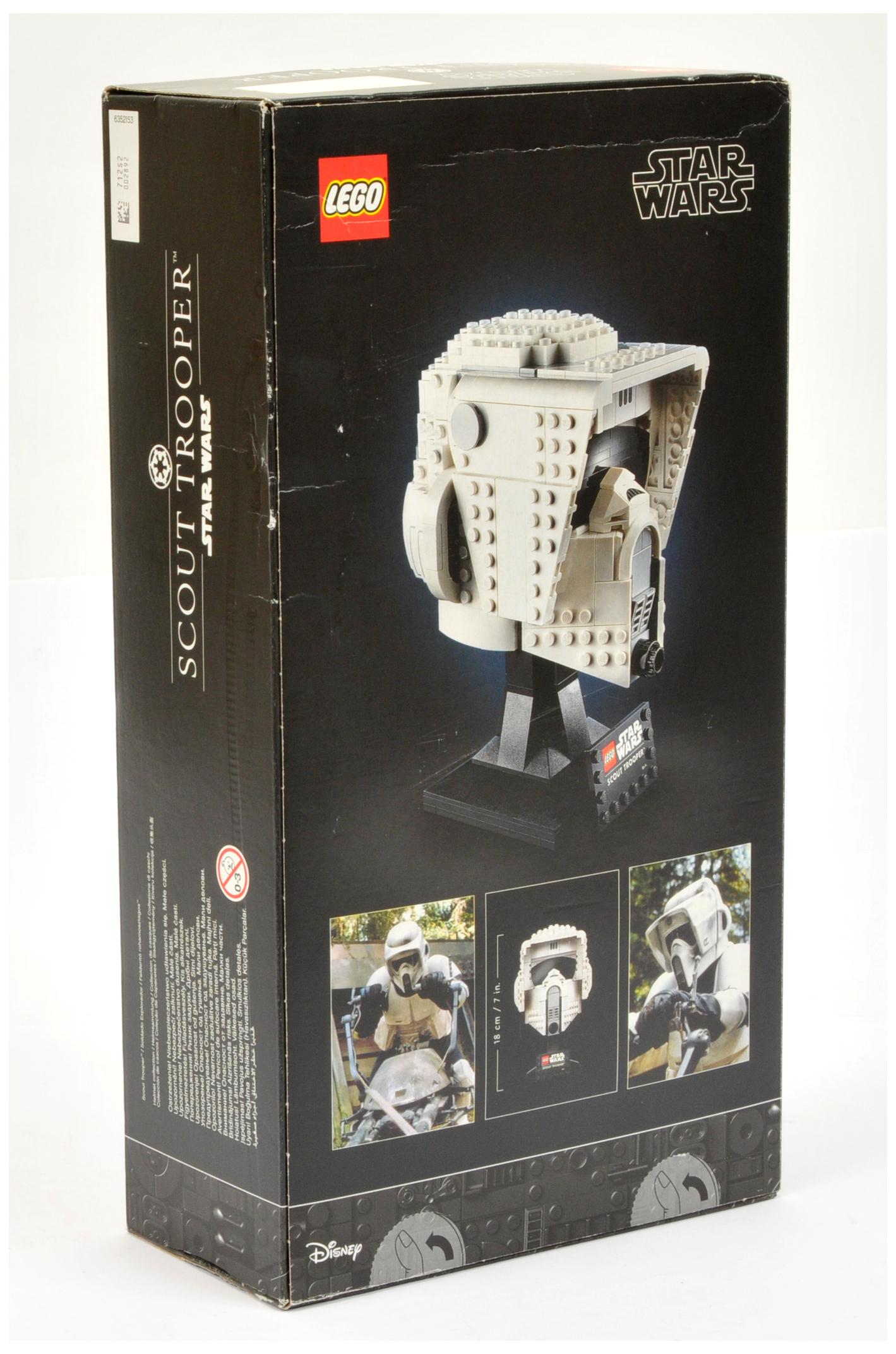 Lego Star Wars 75305 Scout Trooper Helmet, within Good Plus sealed packaging (the packaging has s... - Image 2 of 2