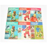 Action Man Books, published by Brockhampton Press Ltd including Footballer, Parachutist (x2), Und...