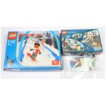 Lego pair (1) 3538 Snowboard Boarder Cross Race (2 )6738 Island Extreme Stunts (3) 5015 Skateboar...