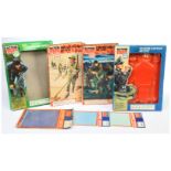 Palitoy (or similar) Action Man Vintage a group of EMPTY cards including Panzer Captain Outfit, R...