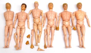 Palitoy Action Man vintage figures/loose/undressed, a group which appear to be generally Fair to ...