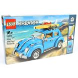 Lego Creator 10252 Volkswagen Beetle, within Good sealed packaging (some creases, scuffs, odour).