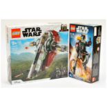 Lego Star Wars sets to include (1) 75312 - Boba Fett's Starship, (2) 75533 Boba Fett. Both within...