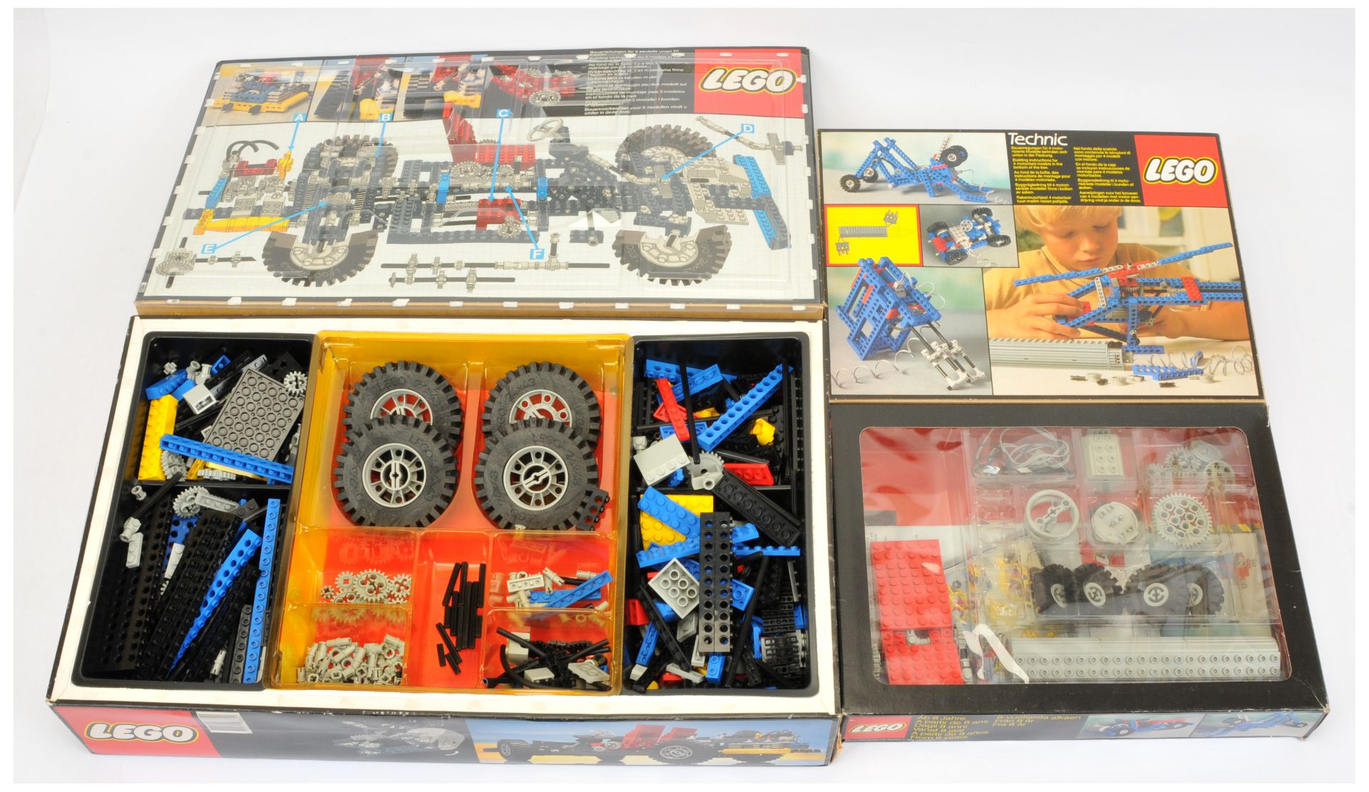 Lego Technic a boxed pair to include No.8050, No.8860.  Both are unchecked for completeness. Cond... - Image 2 of 2