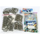 Lego System Railway related group to include 4533 Snow Miller with Fair box; 4532 Level Crossing,...