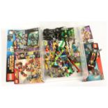 Lego mixed Group of Built models & Minifigures including 7605 Batman - Jokerland; 76048 Iron Skul...