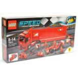 Lego Speed Champion 75913 F14 T & Scuderia Ferrari Truck, within Near Mint sealed packaging (slig...