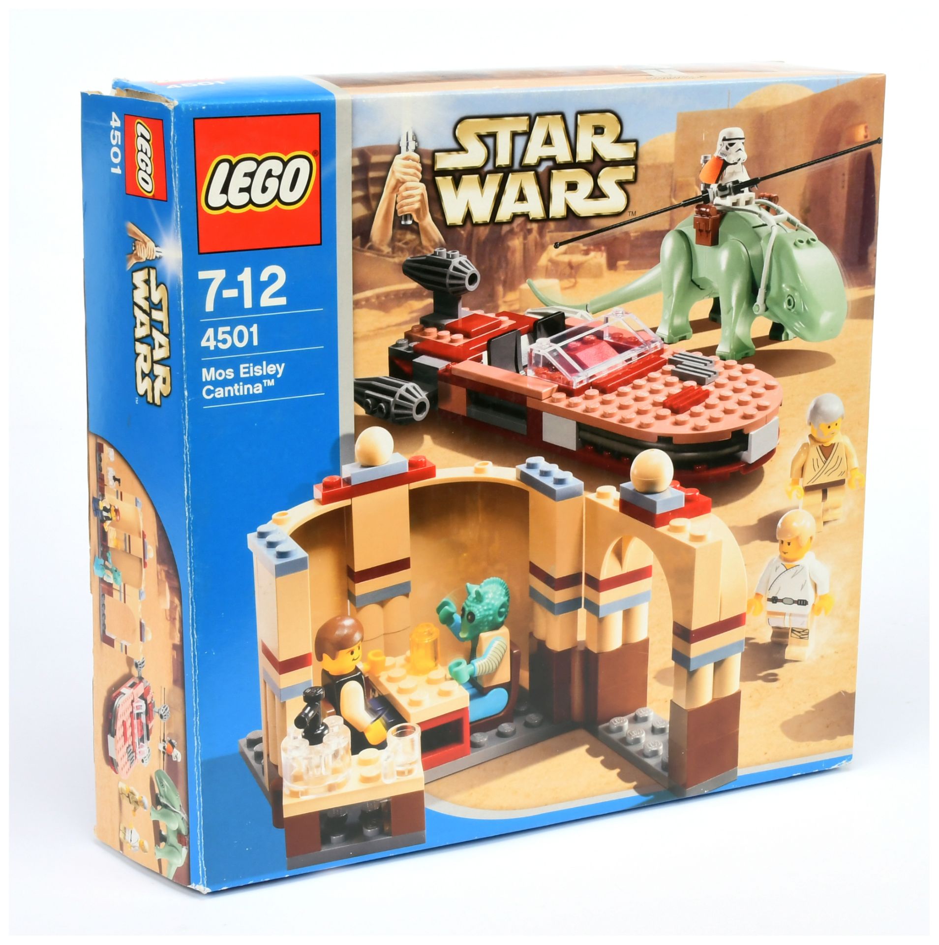 Lego 4451 Star Wars Episode IV - Mos Eisley Cantina, 2004, Good Plus to Excellent with original i...