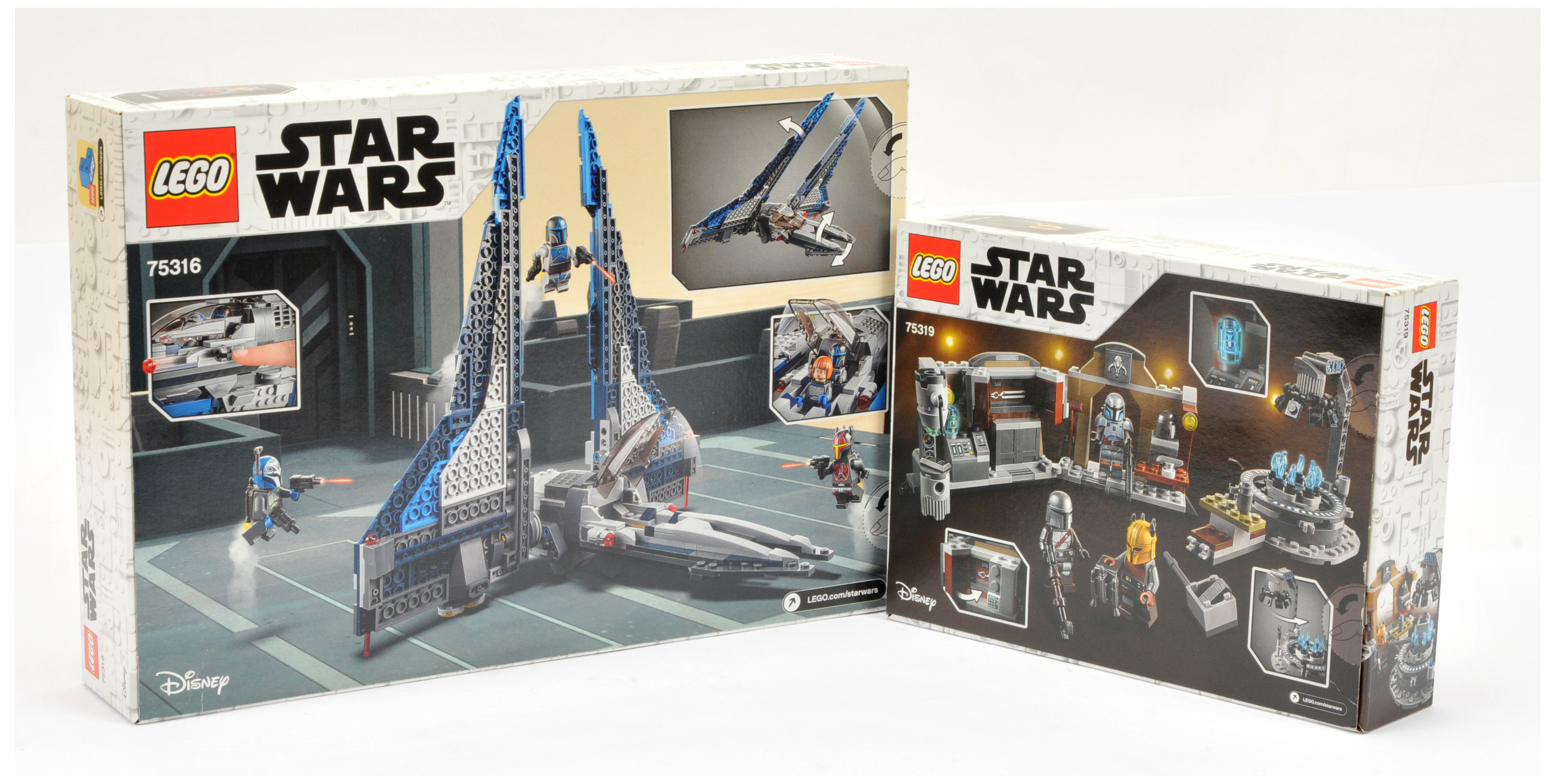 Lego Star Wars sets to include (1) 75316 Mandalorian Starfighter, (2) 75319 The Armorer's Mandalo... - Image 2 of 2