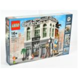 Lego Creator 10251 Brick Bank - Modular Buildings Series within Near Mint Sealed Packaging.