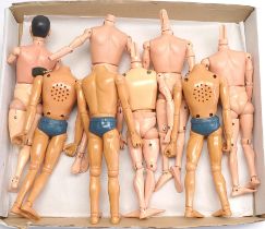 Palitoy Action Man Vintage an unboxed group of Figures / Undressed - all are missing heads and/or...