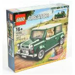 Lego Creator 10242 Mini Cooper, within Near Mint Sealed Packaging.