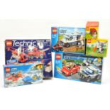 Lego group of boxed sets (1) City 60007 High Speed To Chase (2) 60043 City Police (3) 60176 (4) 8...