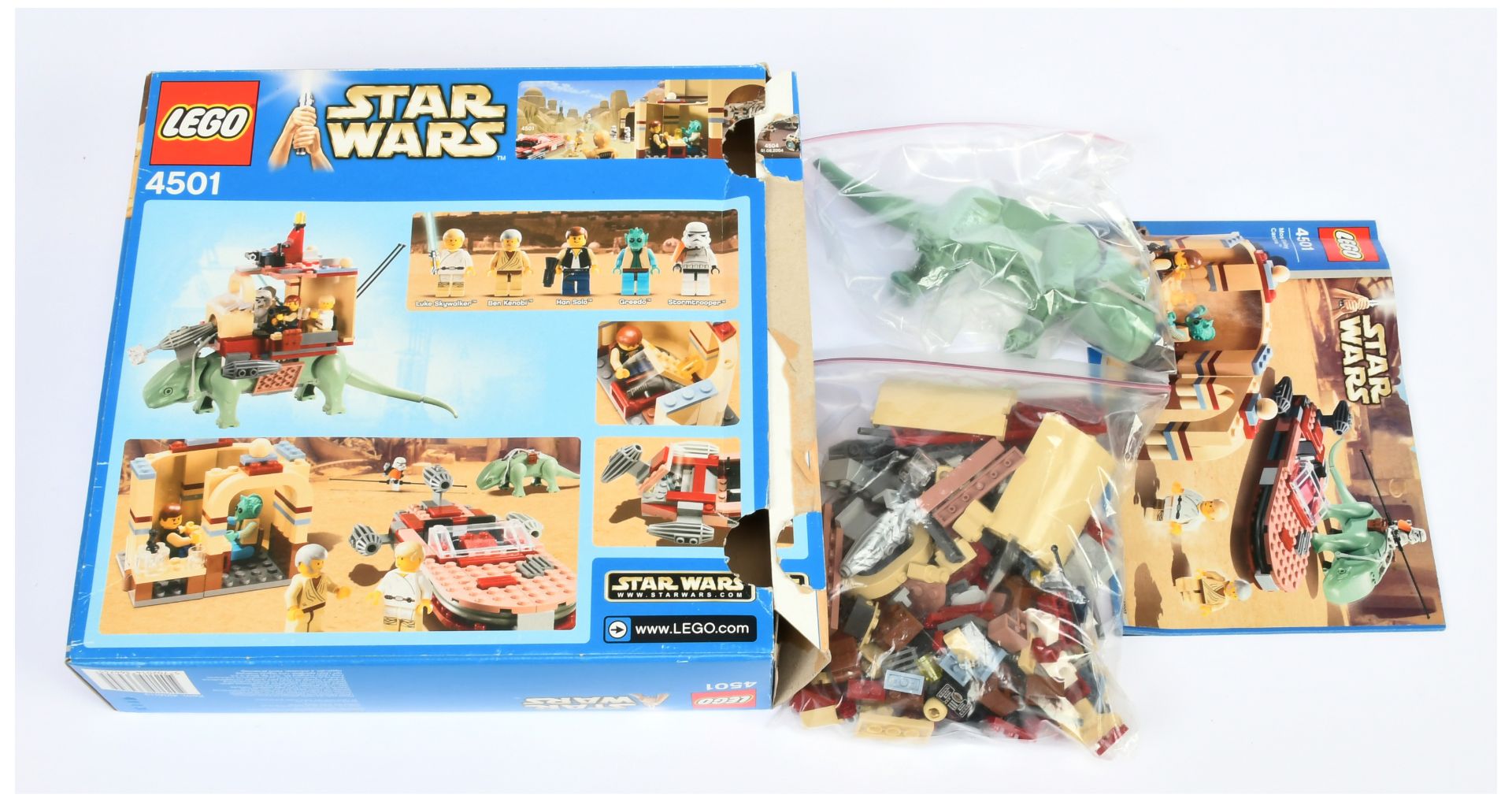 Lego 4451 Star Wars Episode IV - Mos Eisley Cantina, 2004, Good Plus to Excellent with original i... - Image 2 of 2