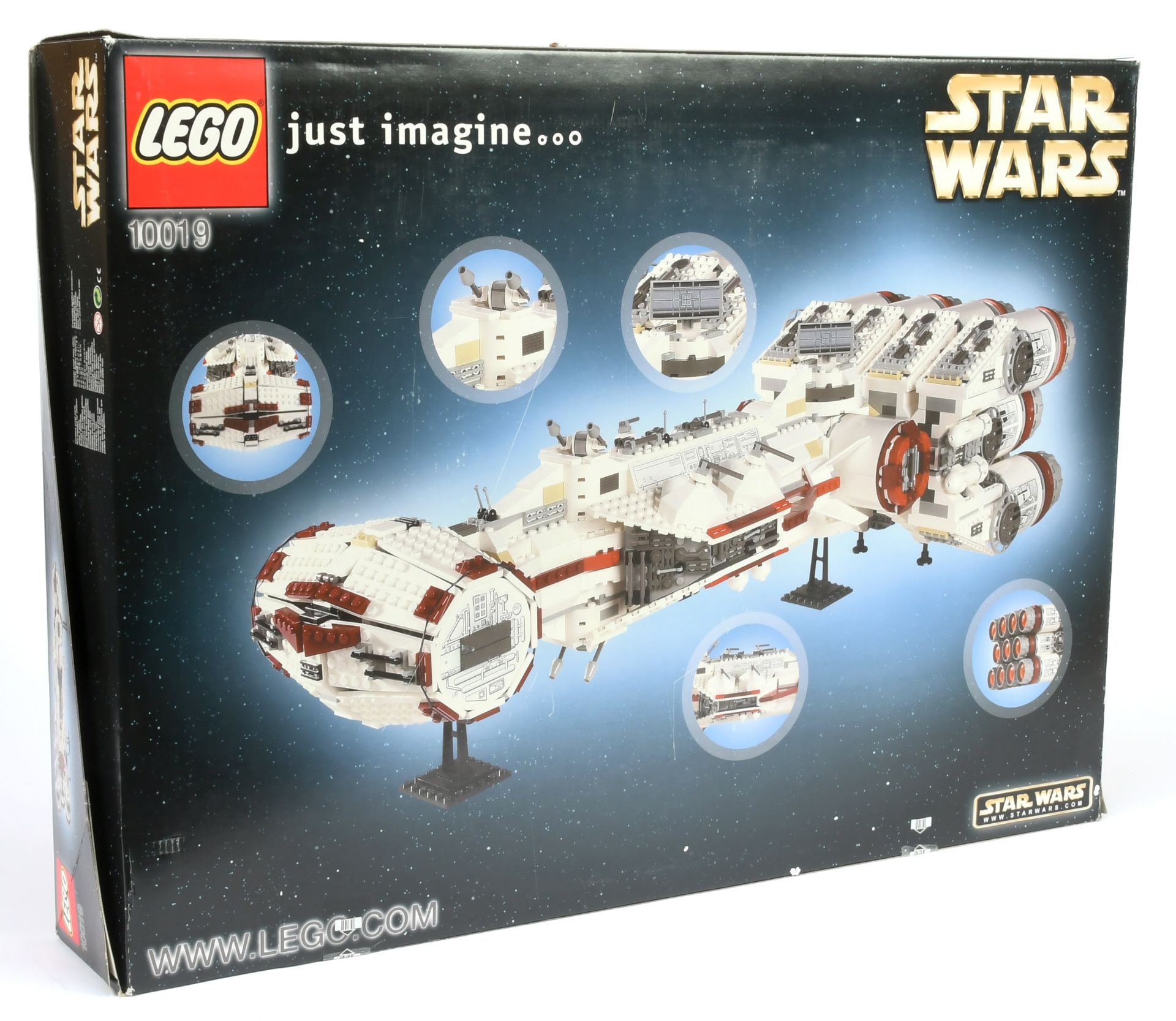 Lego Star Wars 10019 Rebel Blockade Runner - Tantive IV - 2001/2002 Issue, within Excellent seale... - Bild 2 aus 2