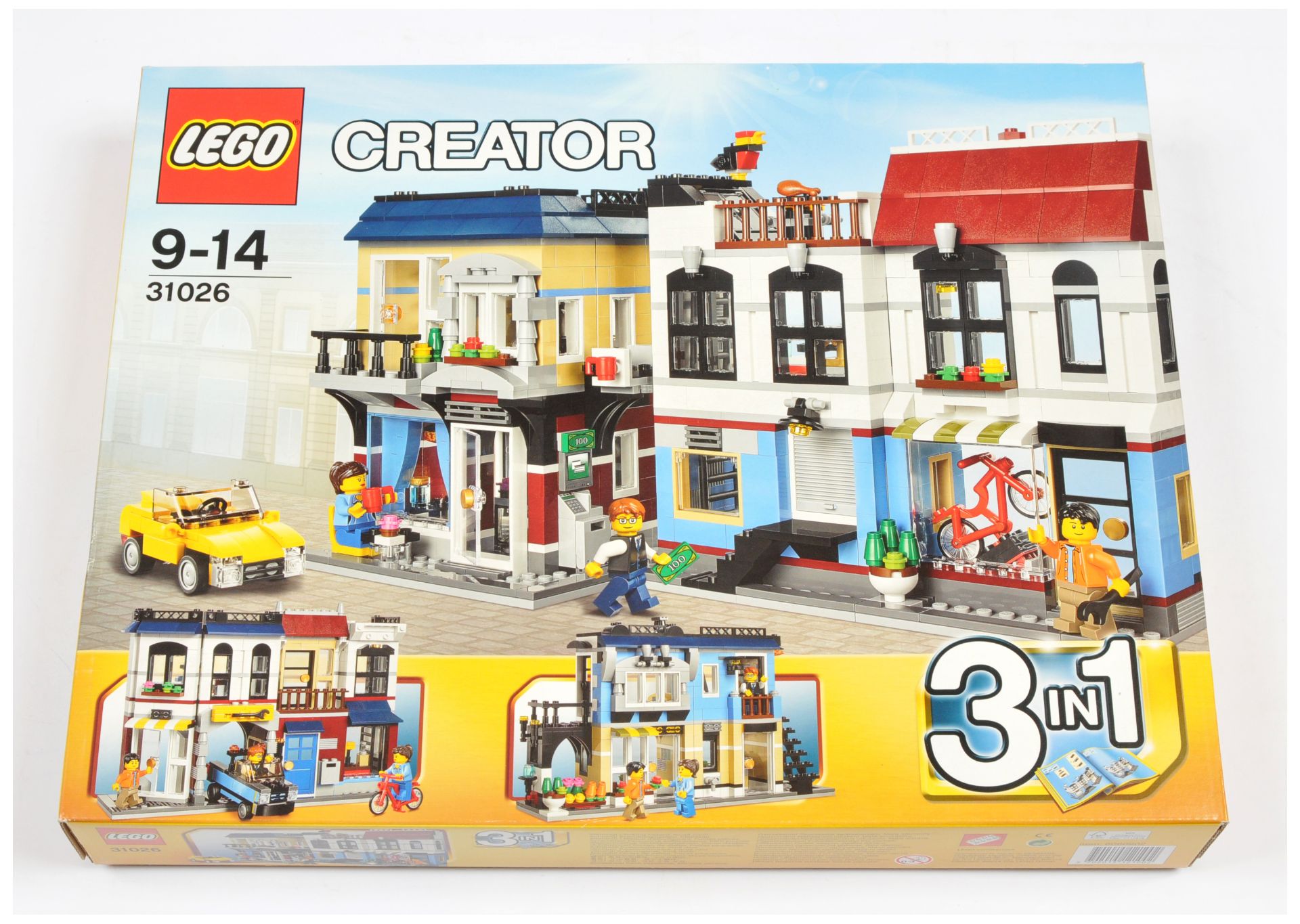 Lego Creator 31026  3 in 1 - Bike Shop & Cafe - Modular Buildings Series within Near Mint Sealed ...