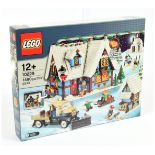 Lego Creator 10229 Winter Village Collection - Cottage within Near Mint sealed packaging.