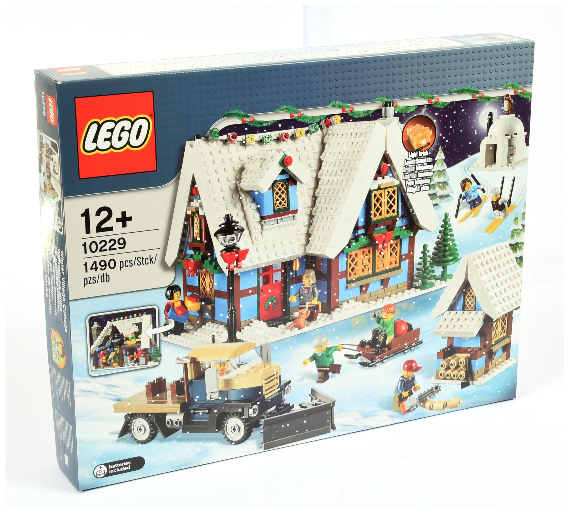 Lego Creator 10229 Winter Village Collection - Cottage within Near Mint sealed packaging.