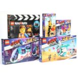 Lego the Movie sets x 5 includes 70820 Movie Maker, 70823 Emmet's Thricycle, 70824 Introducing Qu...