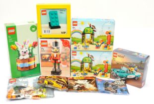 Lego Group to include 40587 Easter Basket, 2 x 40529 Fairground, 40448, 40254 6346102 VIP, plus 4...