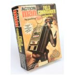 Palitoy Action Man Vintage Field Commander and Field Radio comprising flock head figure with grip...